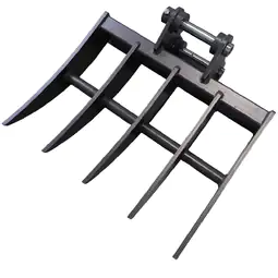 Rastrillo Donker de 60 cm para mini cultivador rotativo DK30